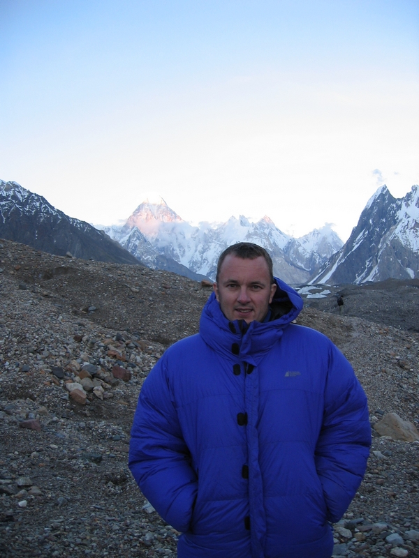 Keld with Gasherbrum IV in the background
