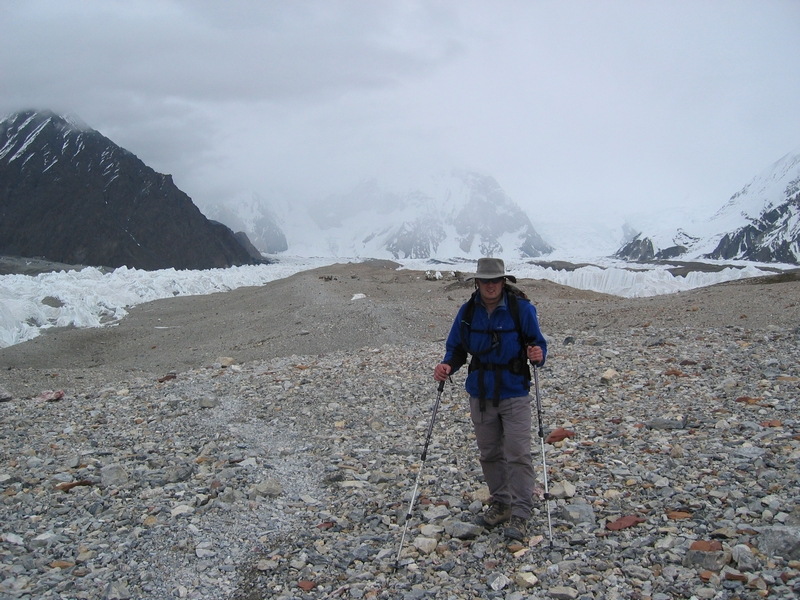 Keld on the Abruzzi Glacier 